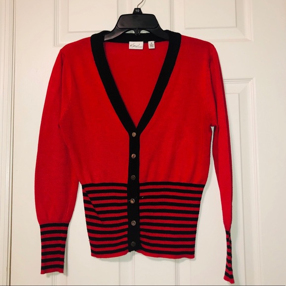 Kim Rogers Cardigan Sweater Size M 